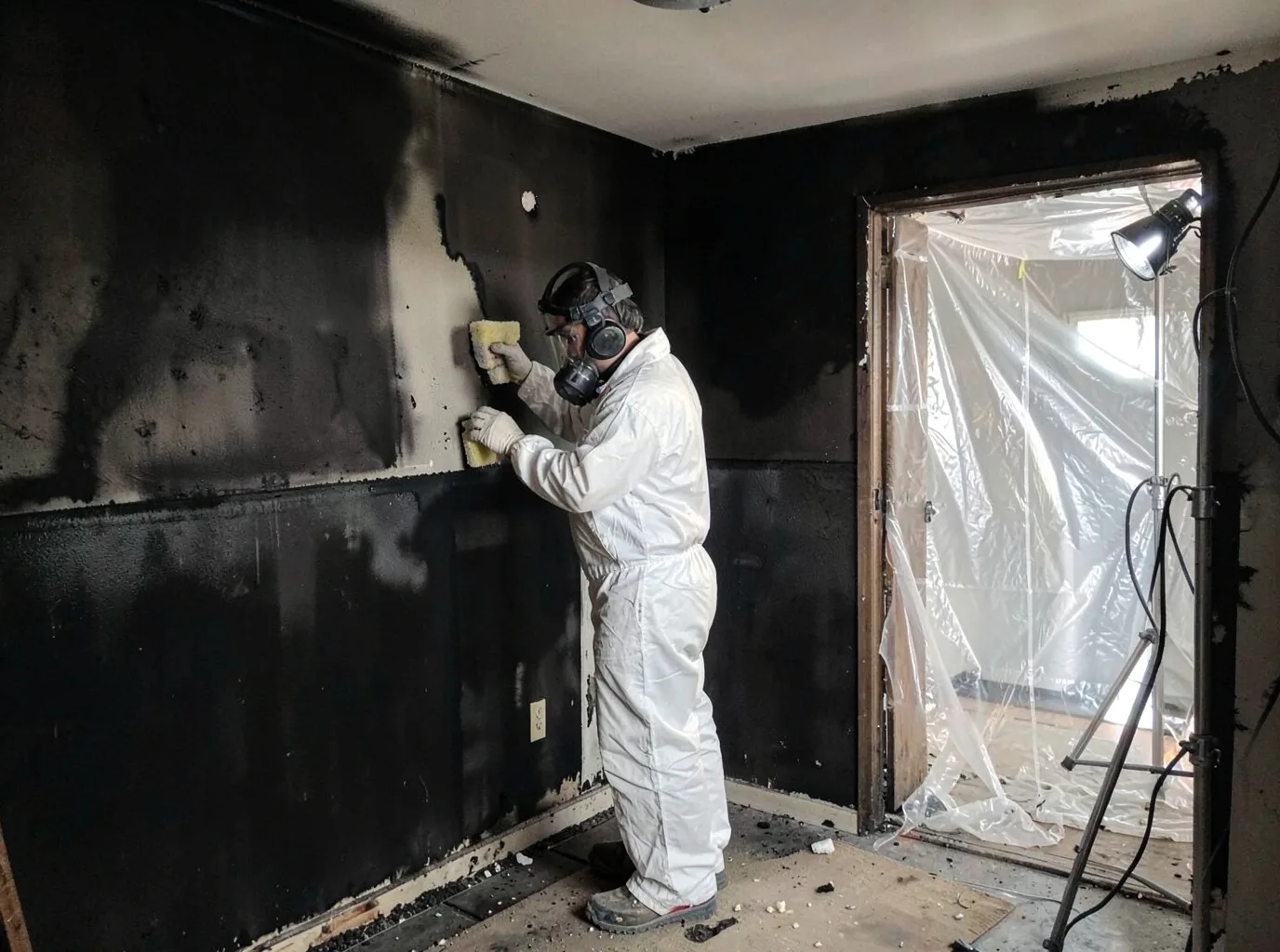 Fire Damage Restoration company in Omaha, IL